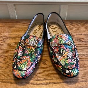 EUC 🔥 Sam Edelman | Genuine Soft Leather | Tropical Loraine Loafers